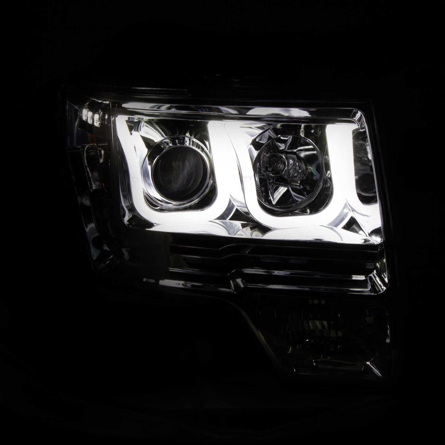 2015-2018 GMC Yukon/Yukon XL LED U-Bar Projector Headlights