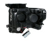 Anzo 2009-2014 F150 Black Projector G2 Halo Headlight Set - 111298