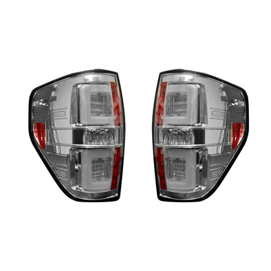 F150 Recon LED Tail Light Assembly (Clear) - 264368CL
