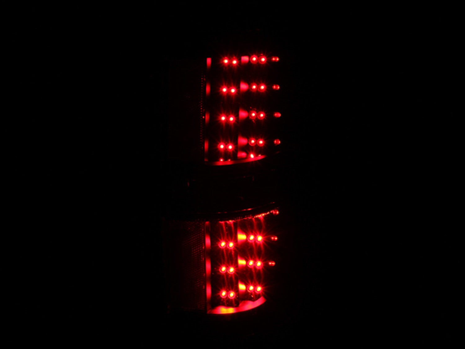 Anzo 2009-2014 F150 Black LED Tail Light Set - 311145 – F150partsdepot