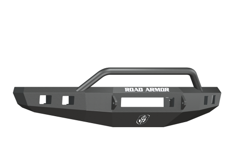Road Armor 2015-2017 F150 Black Stealth Bumper with Pre-Runner - 615R4B-NW