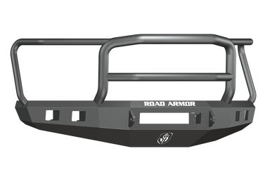 Road Armor 2015-2017 F150 Black Stealth Bumper with Lonestar Guard - 615R5B-NW