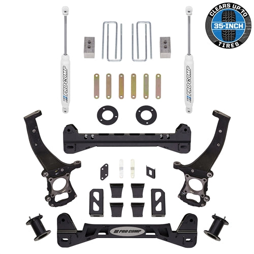 Pro Comp 6 Inch Stage 1 Lift Kit with ES9000 Rear Shocks 2 Wheel Drive - K4190B