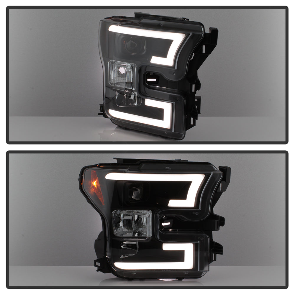 5083531 Spyder 2015-2017 F150 Black/Clear Projector Headlight Set –  F150partsdepot